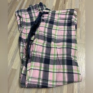 Tarea Plaid Pajama Pants in Pink and Green